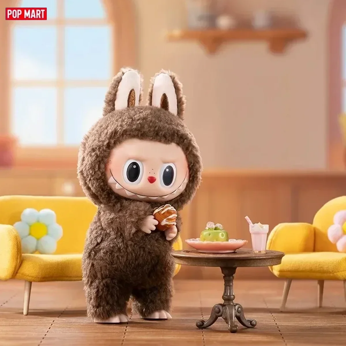 Фото LABUB 1.0 Sweet Macaron слепая коробка — POP MART Официальный пастельный дизайн Быстрая доставка №5