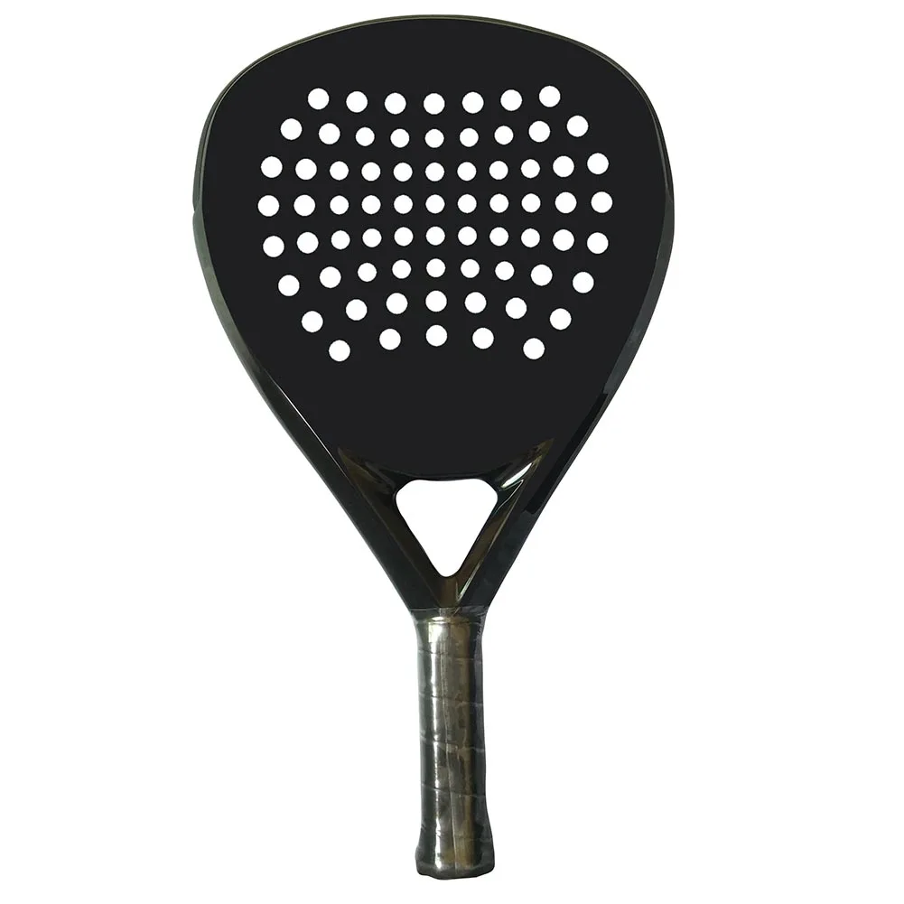 1pcs Beach Tennis Racket Carbon Fiber Beach Tennis Paddle EVA Core 38mm Accurate Ball Control High Hitting Stability