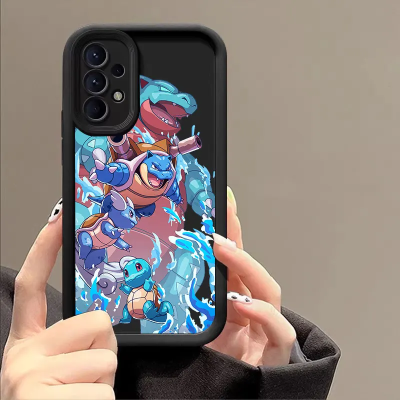 Чехол с рисунком Pokemon Eevee Gengar для Samsung Galaxy A55 5G A54 A35 A53 A52 A34 A12 A13 A14 A15 A16 A21S A25 A32 A33