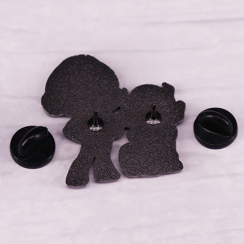 Эмалированная шпилька Mega-Man и Red Robot Dog для видеоигр значок вдохновения |