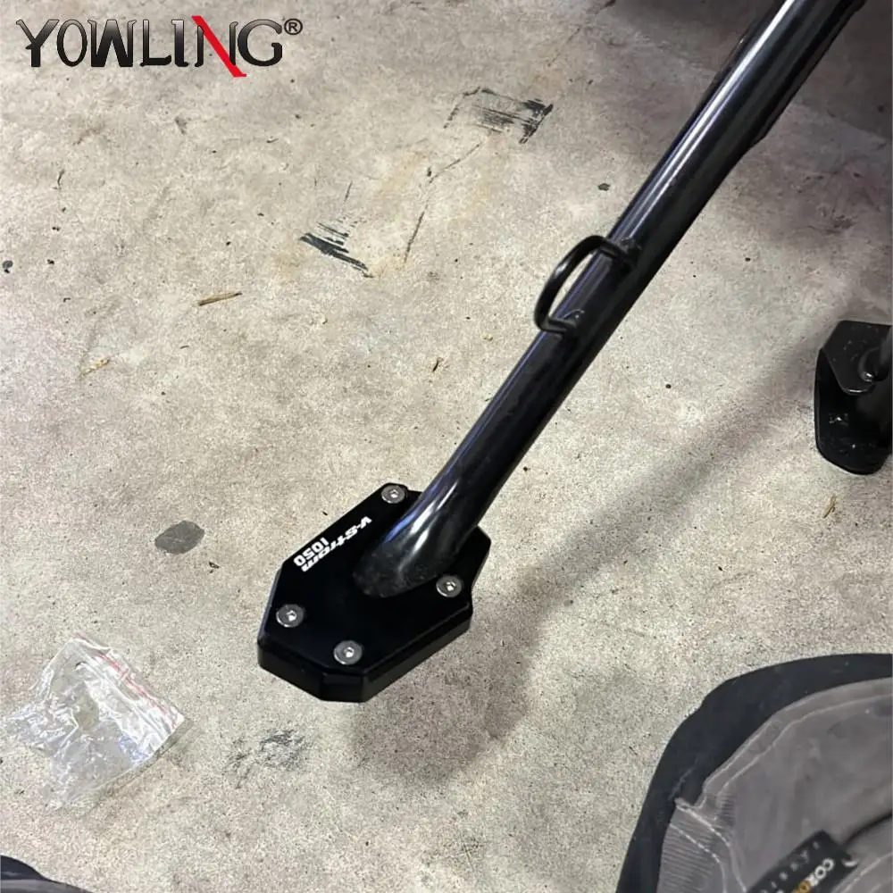 

For SUZUKI GSX-S1000F GSX-S1000 S GT Katana GSX-S950 Motorcycle Accessories CNC Kickstand Foot Side Stand Extension Pad Support