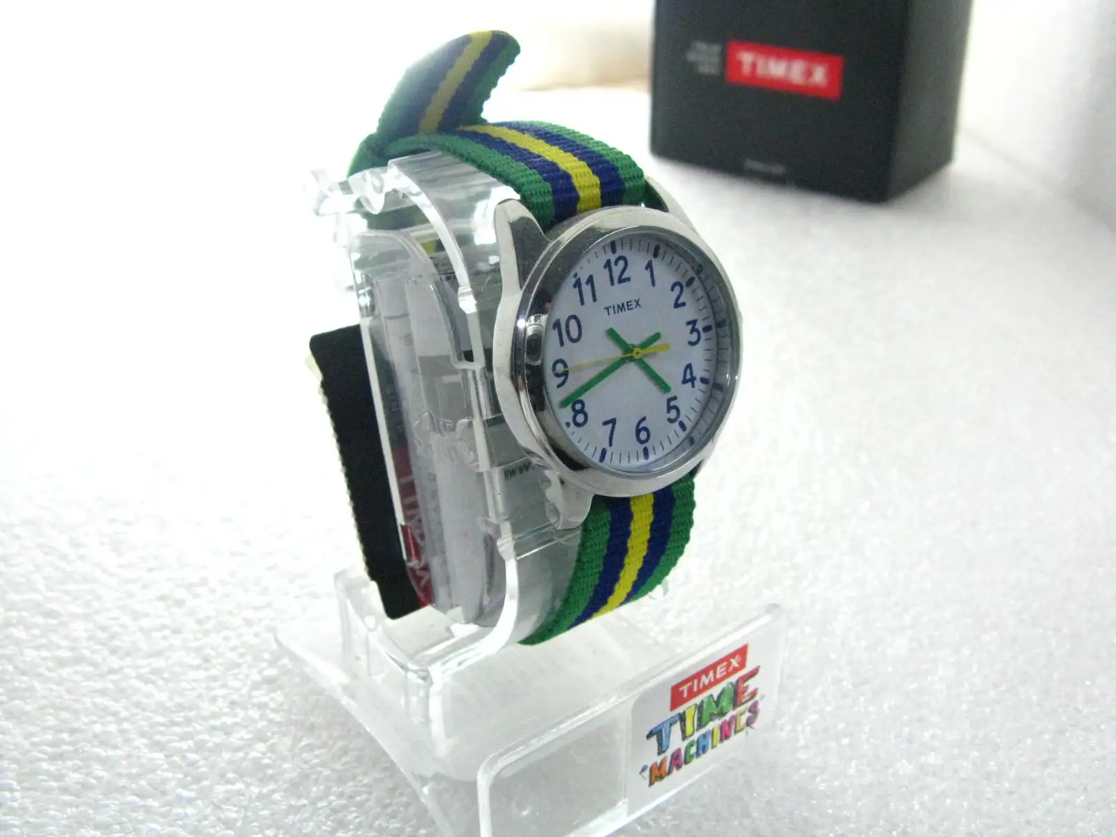 

Новый нейлоновый ремешок, кварцевые часы timex с мультяшным рисунком (унисекс)