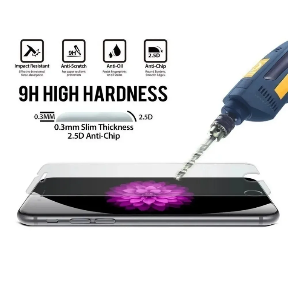 9H 2.5D 0 3 мм прозрачное закаленное стекло для iPhone 6 7 8 X XS MAX XR стеклянная Защита