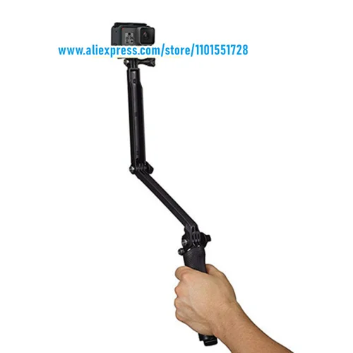 

100% оригинал для GoPro HERO 10 9 8 7 6 5 4 3 2 все камеры 3-ходовой захват штатив GoPro Крепление официальное крепление удлинитель
