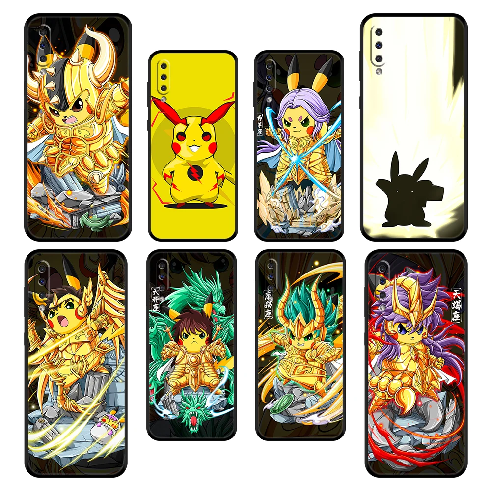 

Pokemon Pikachu Case Cover for Samsung Galaxy A02s A50s A12 A21s A30 A70s A20 A11 A03 A23 A03s A01 Print Protection Matte