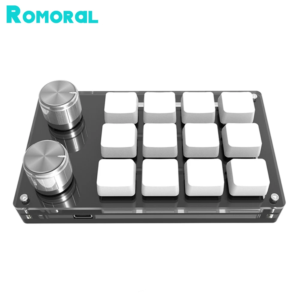 Программируемая клавиатура для макросъемки RGB с ручками на заказ 12 клавиш 2