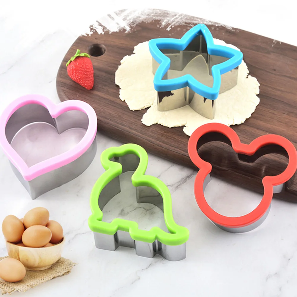 

3D Animals Cookie Cutters Mold Biscuit Embossing Mould DIY Fondant Pastry Dessert Cake Decorating tools Kitchen Accessories