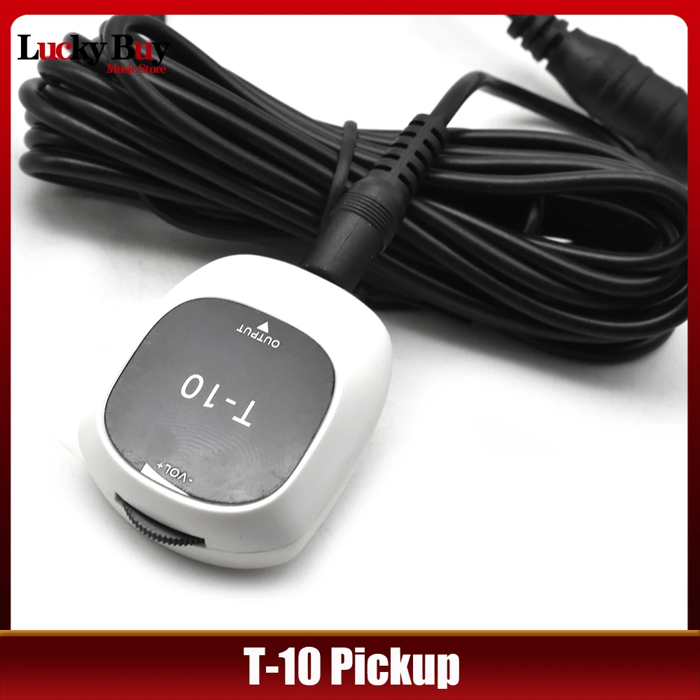 

T-10 усилитель звукоснимателя гитары, пьезо-карандаш для акустической гитары, укулеле, скрипки, виолончели, банджо, гитары, запчасти