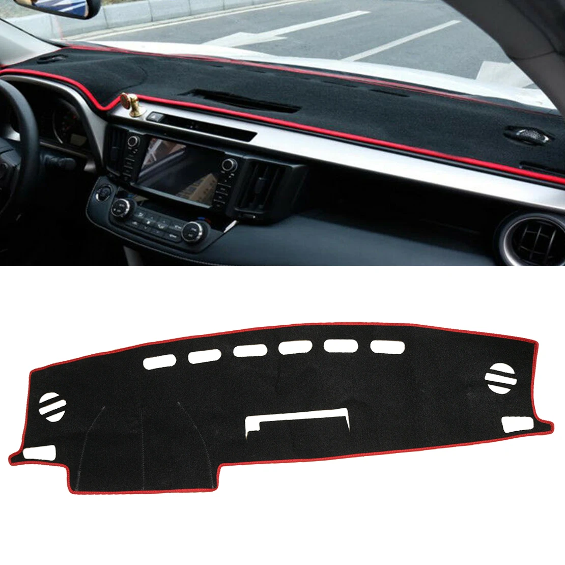 Солнцезащитный козырек для приборной панели автомобиля коврик ковер LHD подходит