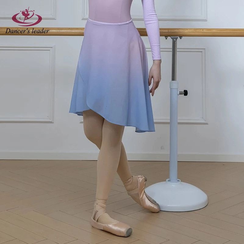 Балетная юбка тонкая шифоновая для шоу кружевная танцевальная Женская мини-юбка