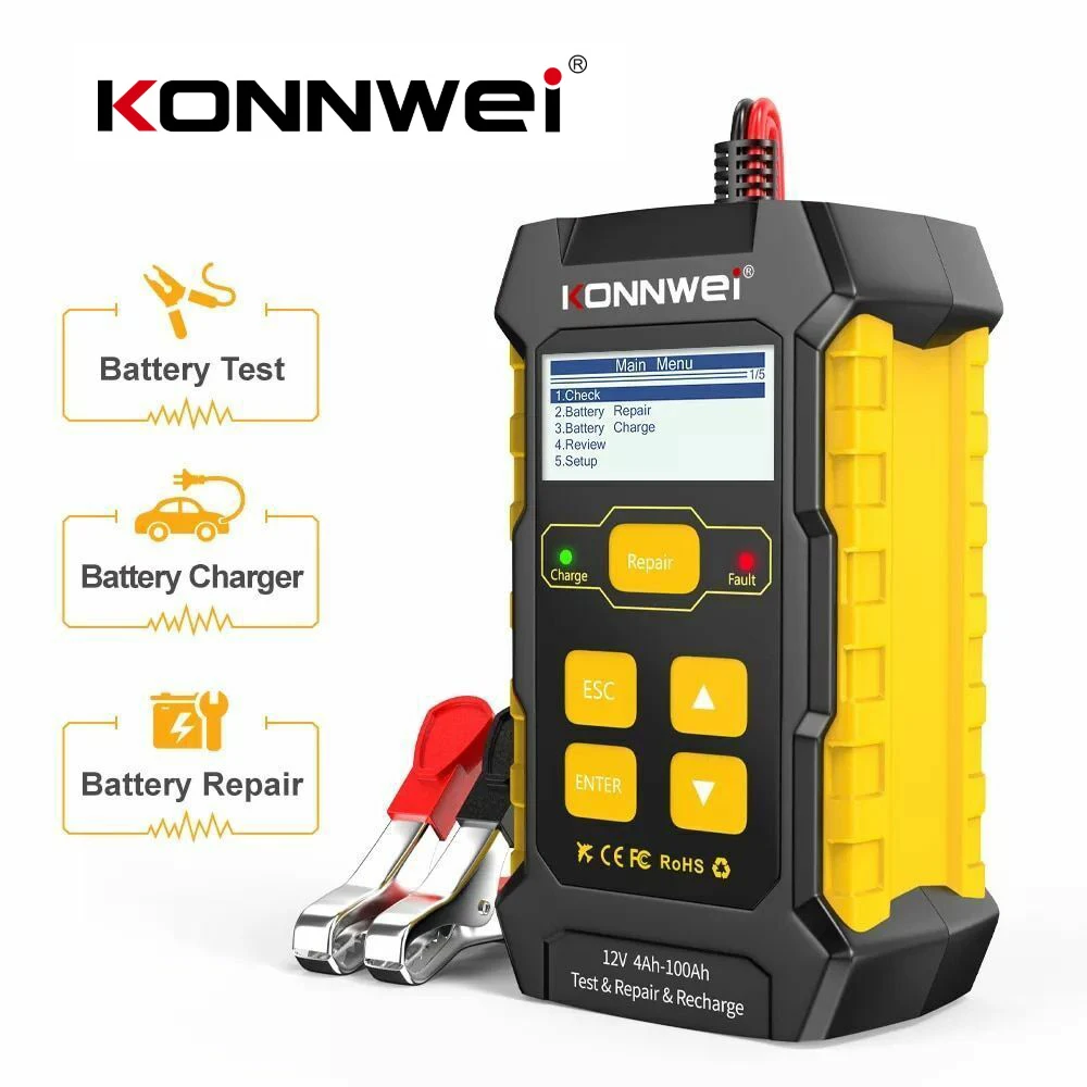 Konnwei 650. Тестер аккумуляторных батарей KONNWEI kw510. KONNWEI kw510 12v. Тестер АКБ KONNWEI kw510 завод изготовитель. KONNWEI зарядное устройство.