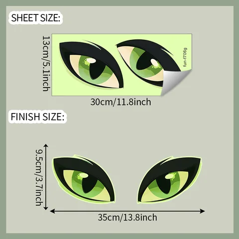 Светящиеся наклейки для ванны Elf Eyes