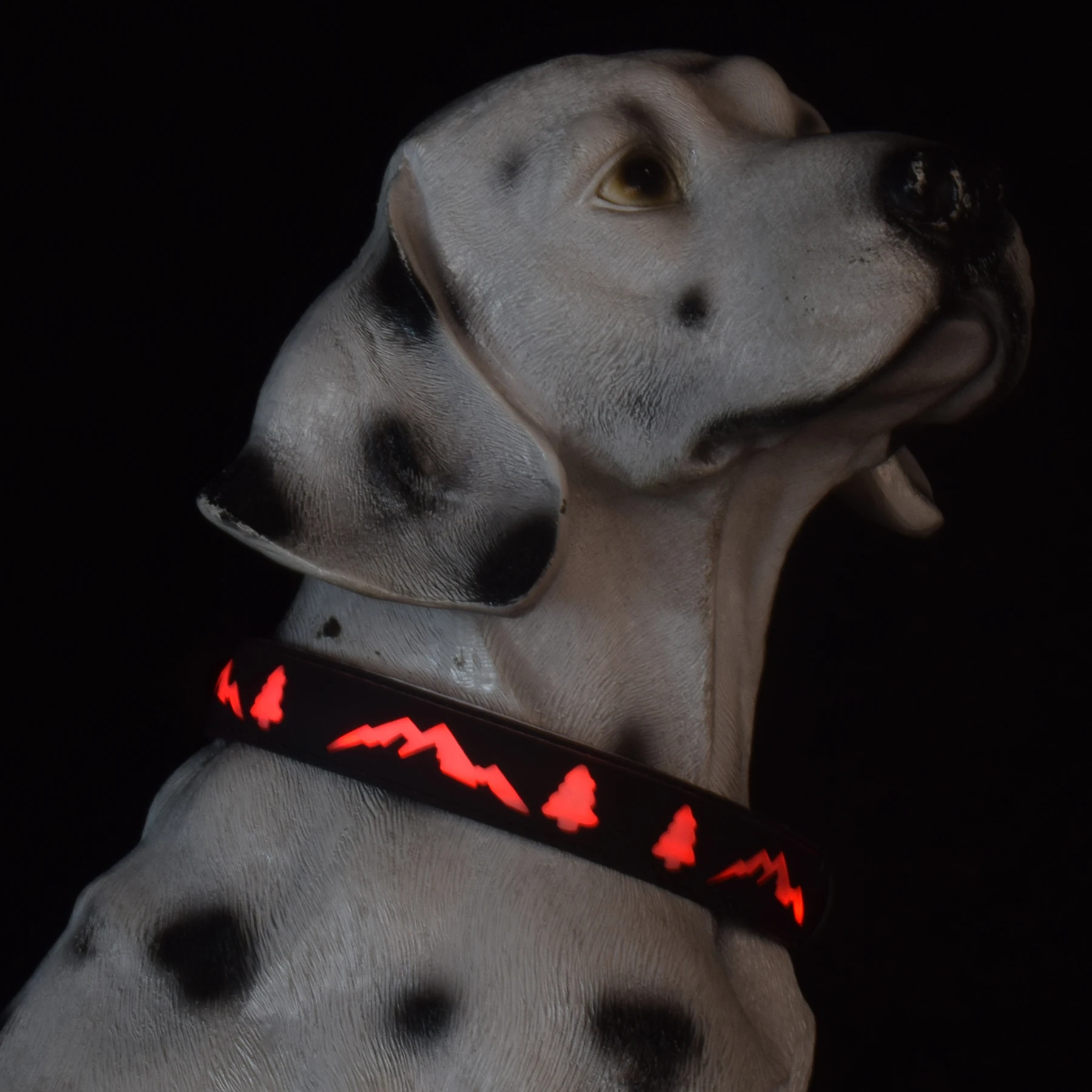 

LED DOG LIGHT led collar dog 8 color changing 15 mode Rainproof flash collar china pet products