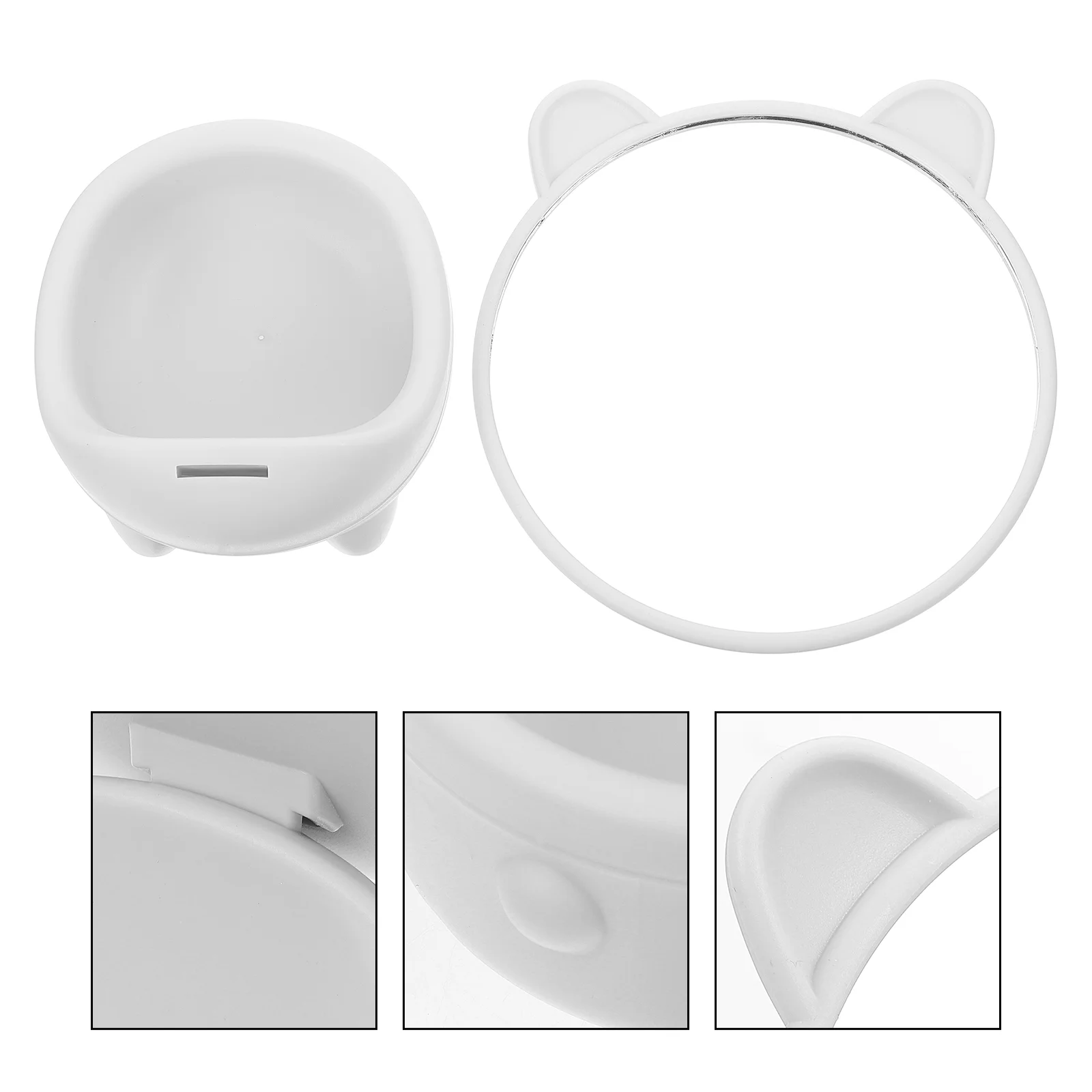 

Mirror Makeup Traveltabletop Girls Vanity Desktop Table Portable Tool Countertopled Foldable Personal Retractable Cute Light