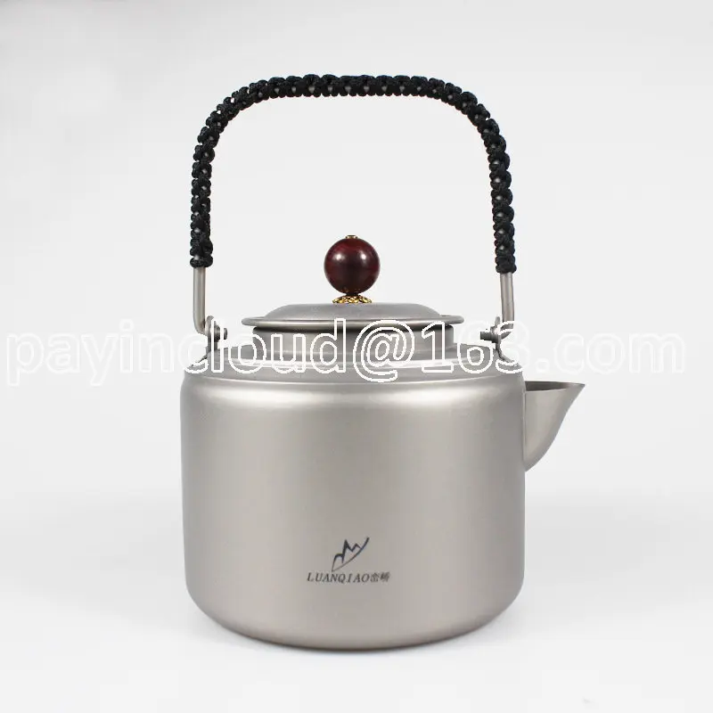 

Чайный чайник с подъемным лучом, подарочный набор, уличный портативный титановый набор для альпинизма, кемпинга, автомобиля, кемпинга