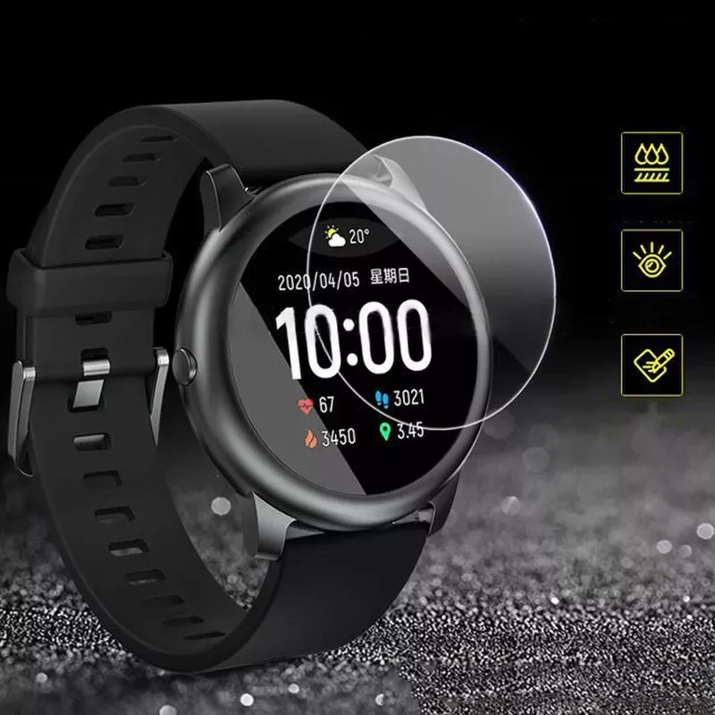 

Для Haylou Solar LS05 закаленное стекло для защиты экрана Взрывозащищенная прозрачная пленка против царапин на Xiaomi Haylou Solar