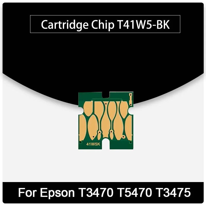 Чип для картриджа T41W T41W2 T41W3 T41W4 T41W5 для Epson T3470 T5470 T3475 T5475 T3400 T3400N T5400, одноразовый чип для картриджа. (art.: 3920db002cb6b) - 3920db002cb6b