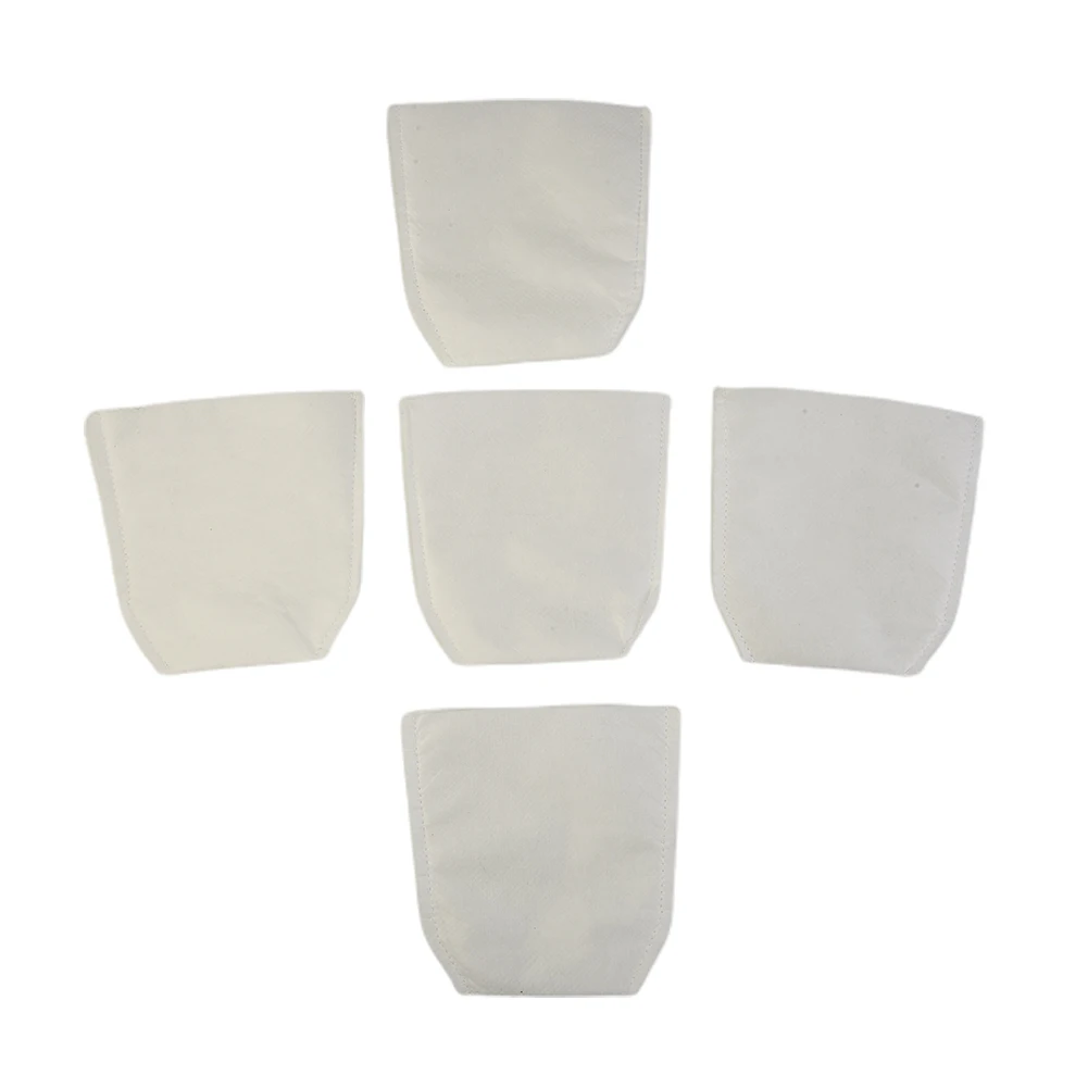 

Vacuum Cleaner Bag Cloth Filter Home Reusable Removable Replacement 5pcs Accessories Installs Quickly Reduce Dust