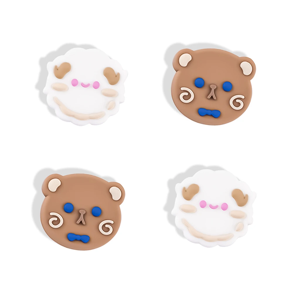 

4 шт., силиконовые колпачки для крепления джойстика