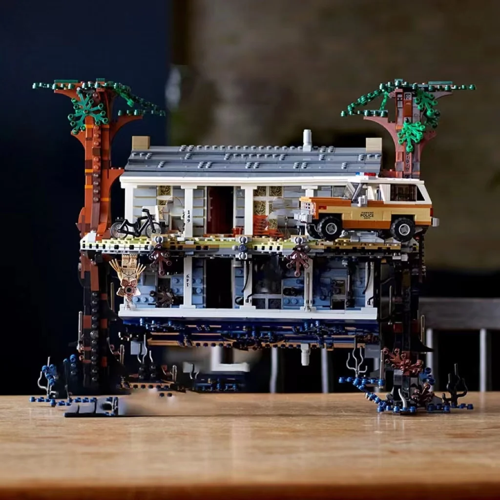 

New 2499pcs City 75810 Stranger Things The Upside Down Building Blocks Bricks Set Children Toys Gift Christmas Gift