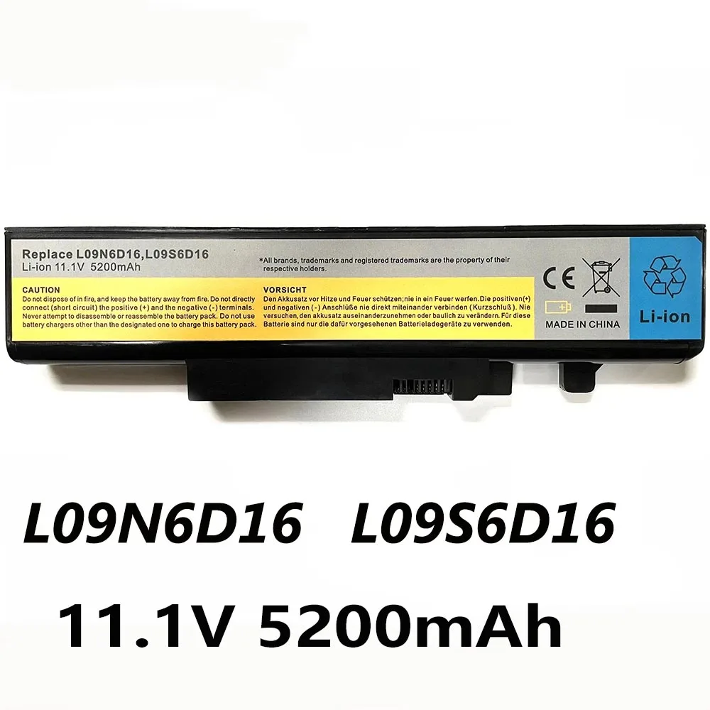 Аккумулятор L09N6D16 L10L6Y01 11 1 В 5200 мАч для Lenovo B560 B560A Y460 Y460C Y460G Y460N Y560 V560 Y560A V560A