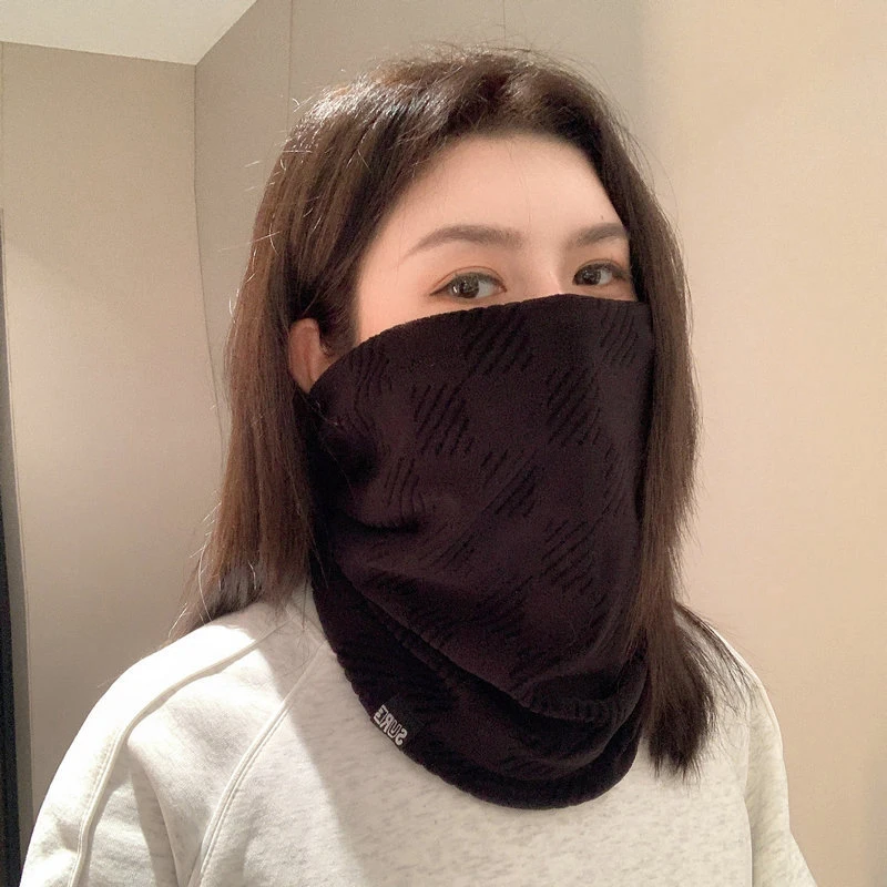 Модный мягкий теплый спортивный шарф для шеи чехол лица зимние шарфы катания на