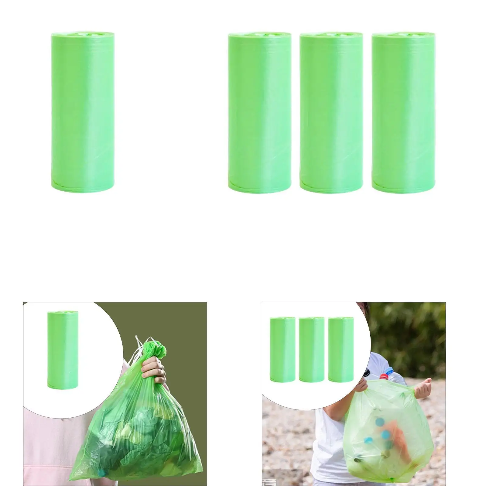 Мешки для мусора многофункциональные вкладыши мусорного бака ванной комнаты