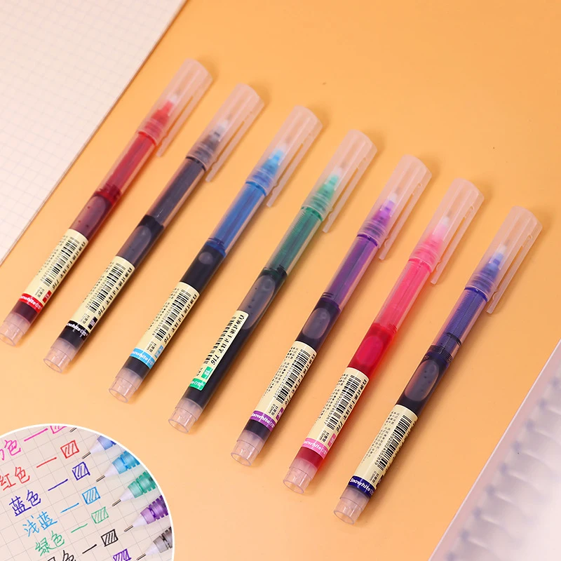 

2 шт. гелевые ручки европейского стандарта, иглообразные быстросохнущие чернильные ручки для съемки экзамена