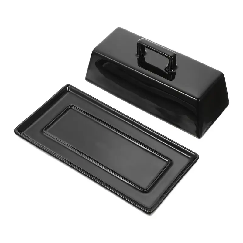 

1 Набор подноса для хранения масла с крышкой, керамический поднос для масла, керамический поднос для десерта, держатель для масла, инструмен...