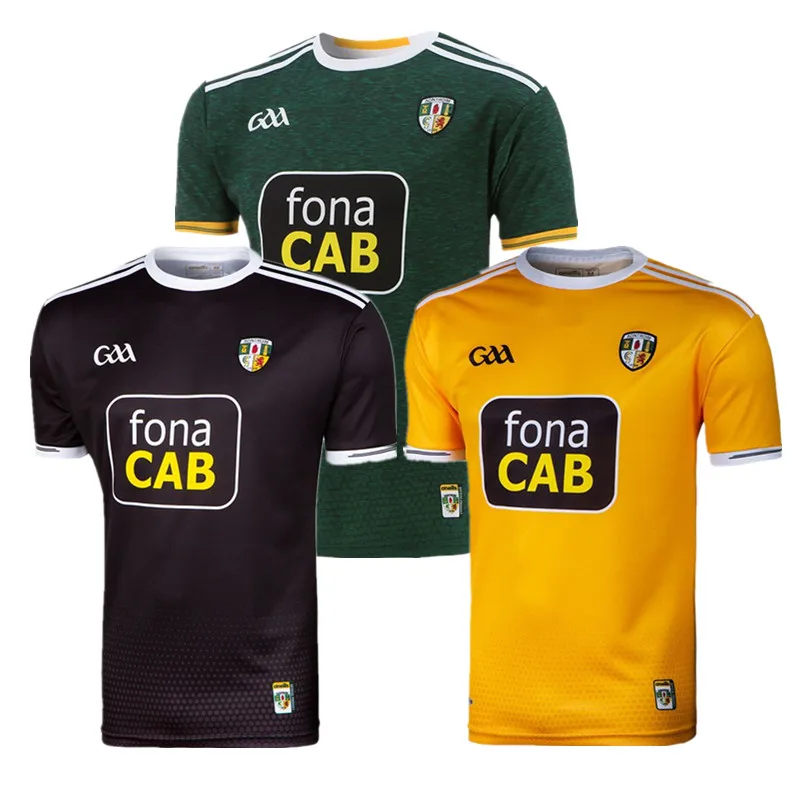 

2021/22 Antrim GAA 2 Stripe Home / Away / Commemoration Mens Jersey Size: S-5XL