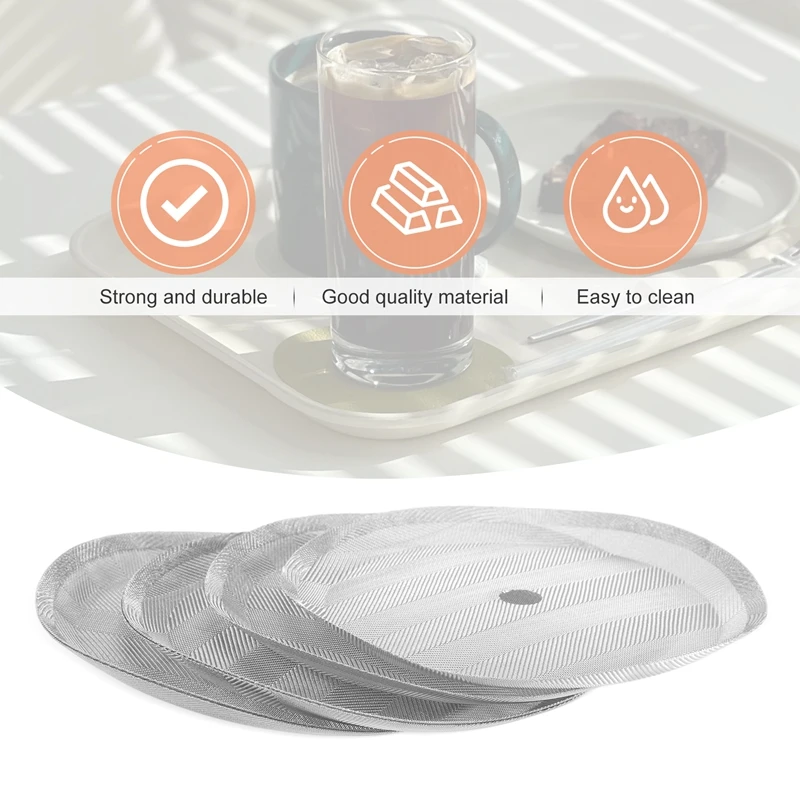 Сменные фильтры французского пресса сетчатые для кофейного пресса-В комплект