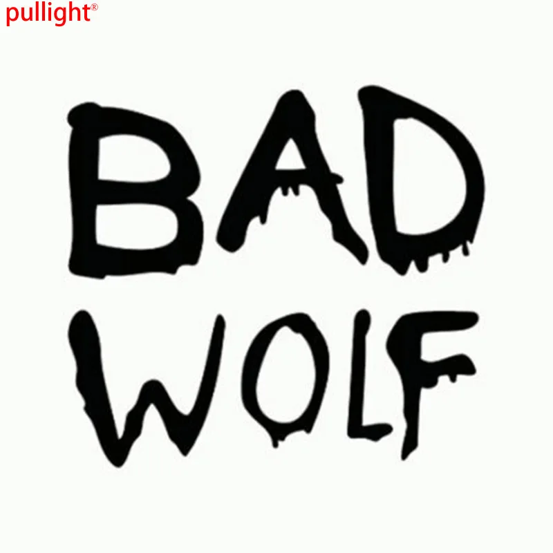 

Doctor Who Bad Wolf Vinyl window car truck sticker decal funny JDM White