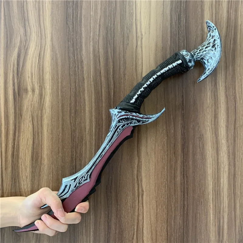 Оружие для косплея из мультфильма Серп 1:1 Orc антимаг Scythe of Vyse игра эльфа аниме