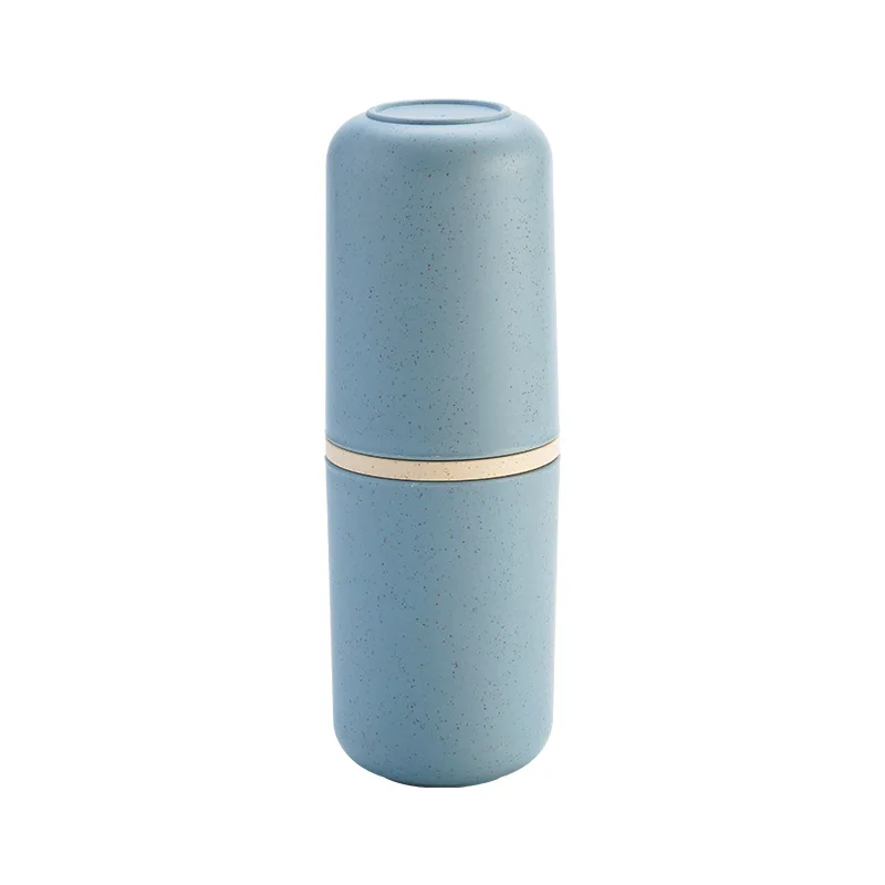 

Portable travel toothbrush washing cup toothbrush storage box multifunctional washing set double-layer creative mouthwash cup