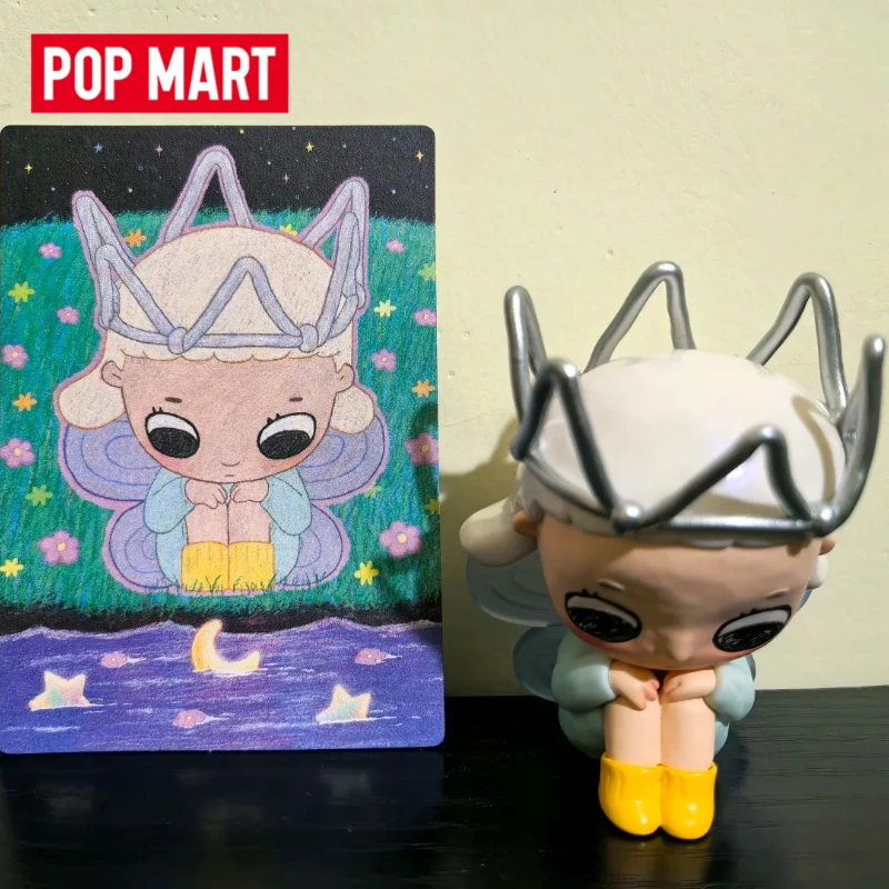 Фото POP MART Nyota Growing Up By Your Way Series слепая коробка Guess Bag Mystery Cute Desktop Ornaments Коллекционная модель куклы детские игрушки №3