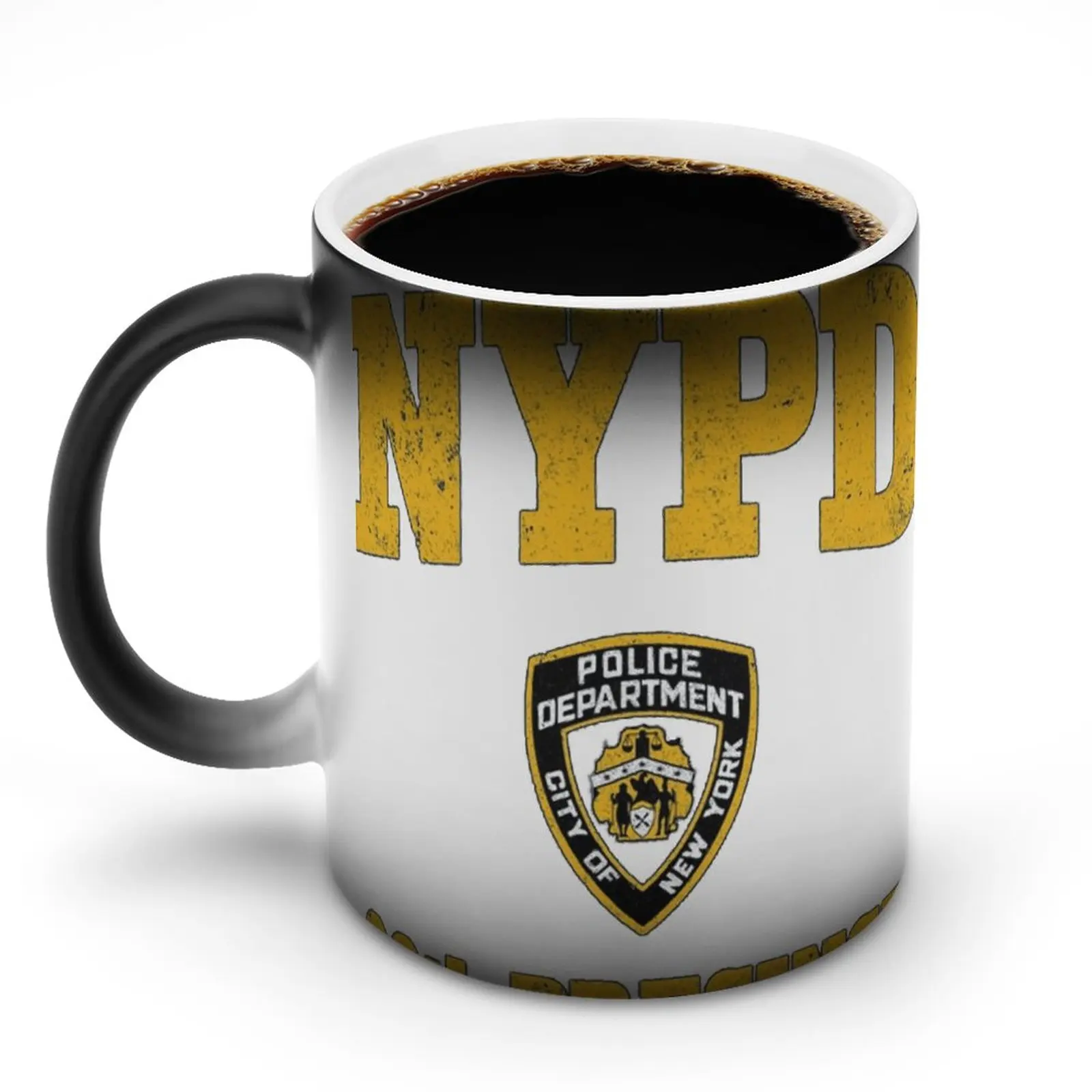 

Бруклинская девять Мужская кружка 99-й точный Бруклин NY керамическая кружка для питья Меняющие цвет креативная фотография