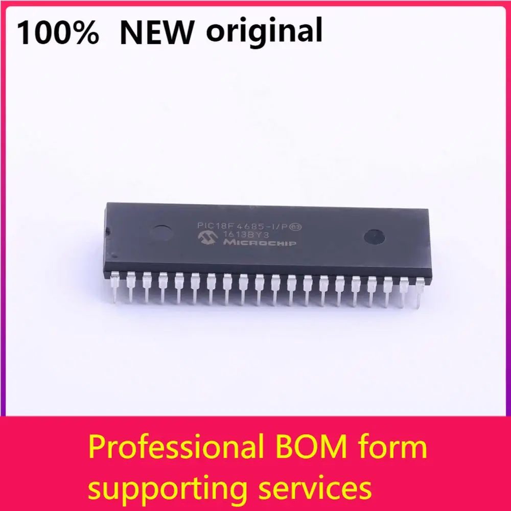 

MCU PIC18F4685-I/P PIC18F4685 ARM Cortex RISC Flash Electronic Component100% original