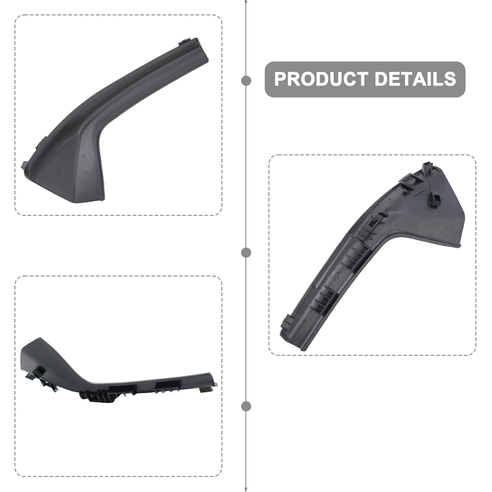 Накладка на боковую крышку капота правого для Tiida 2005-2010 66894-ED500 накладка