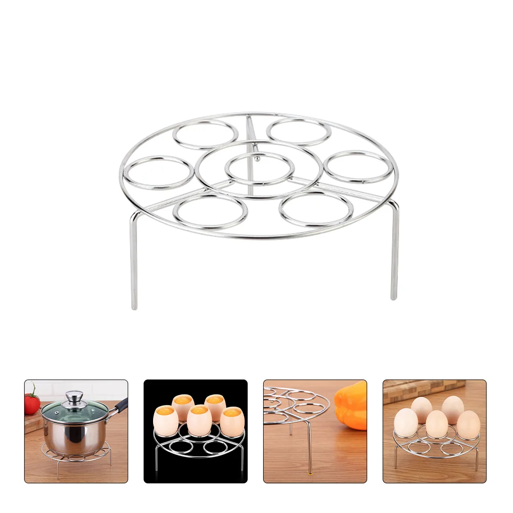 

1pc Steamer Tray Egg Steamer Rack Wire Cooling Rack Round Baking Rack Cooling Baking Rack Steamer Rack Trivet