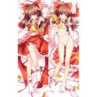 60x180cm anime touhou project remilia scarlet cirno saigyouji yuyuko dakimakura pillowcase body hugging cushion cover