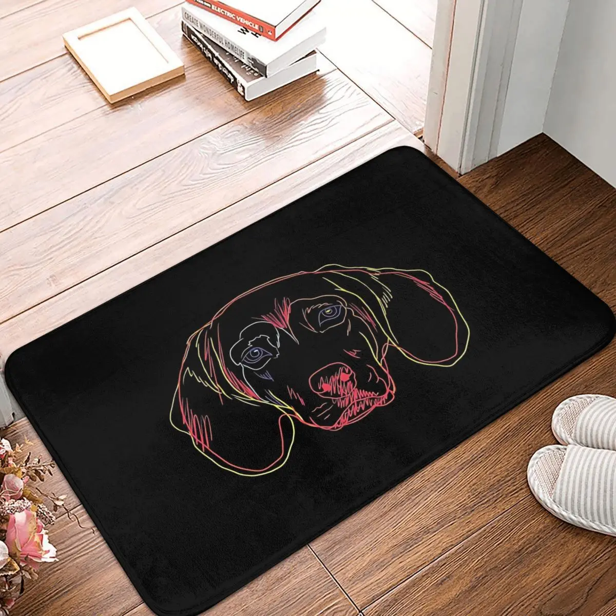 

Strokes Tiroler Bracke Dog Dog Doge Non-Slip Carpet Doormat Living Room Kitchen Mat Entrance Door Floor Rug