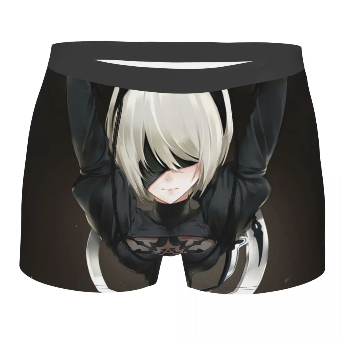 

Nier Automata Heitai Girl Game Underpants Cotton Panties Male Underwear Ventilate Shorts Boxer Briefs