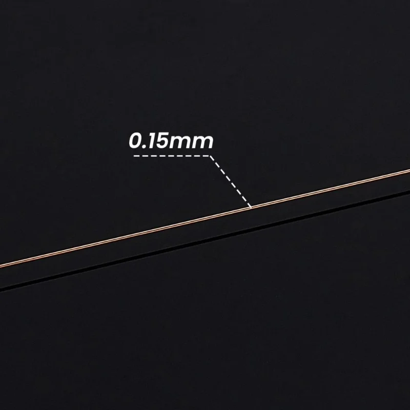 200 Meters Copper Wire 0.15mm Metal Beading Wire for DIY Bracelet Necklace Earring Hairpins Jewelry Making Craft Accessories