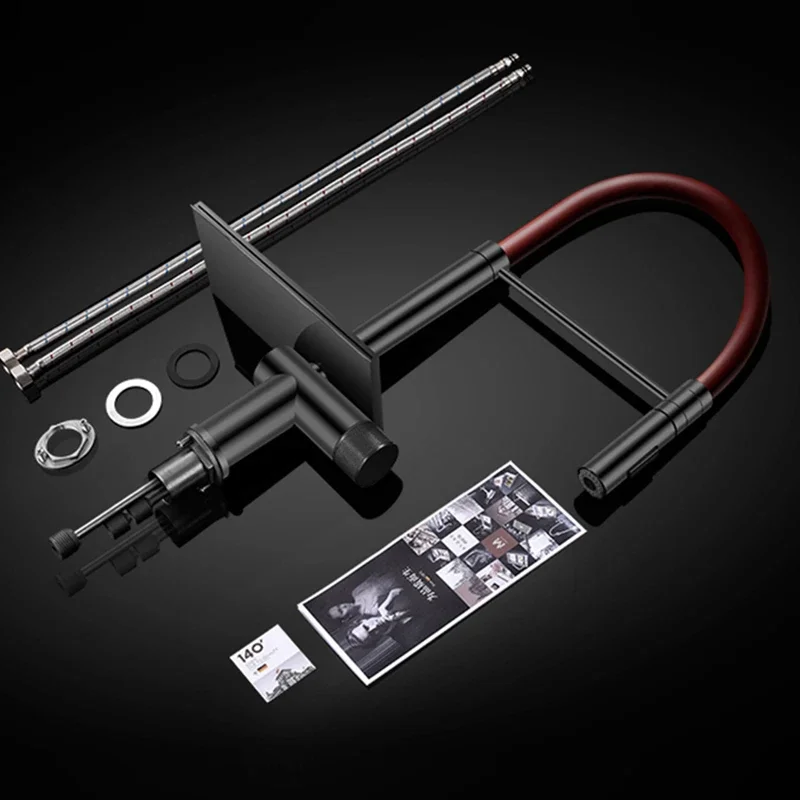 Пистолет Серый Летающий Дождь Водопад Переключатель с одной ручкой Выдвижной