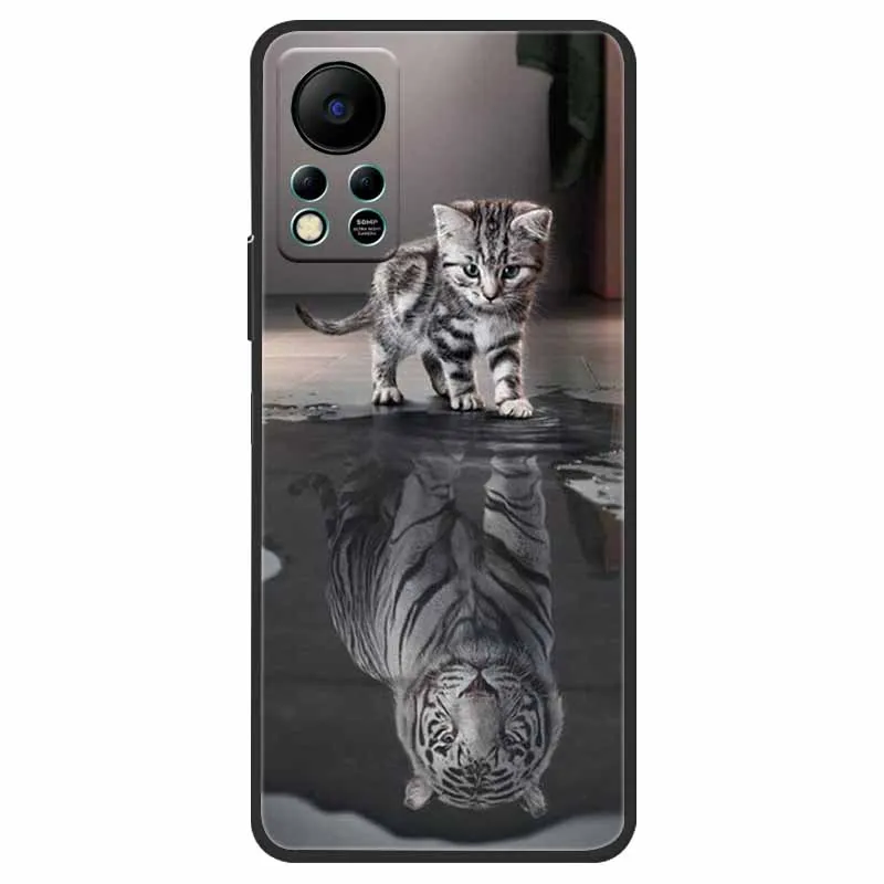 for infinix hot 11s nfc case x6812b shockproof soft silicone tpu back cover for infinix hot 11s nfc phone cases hot11s nfc cute free global shipping