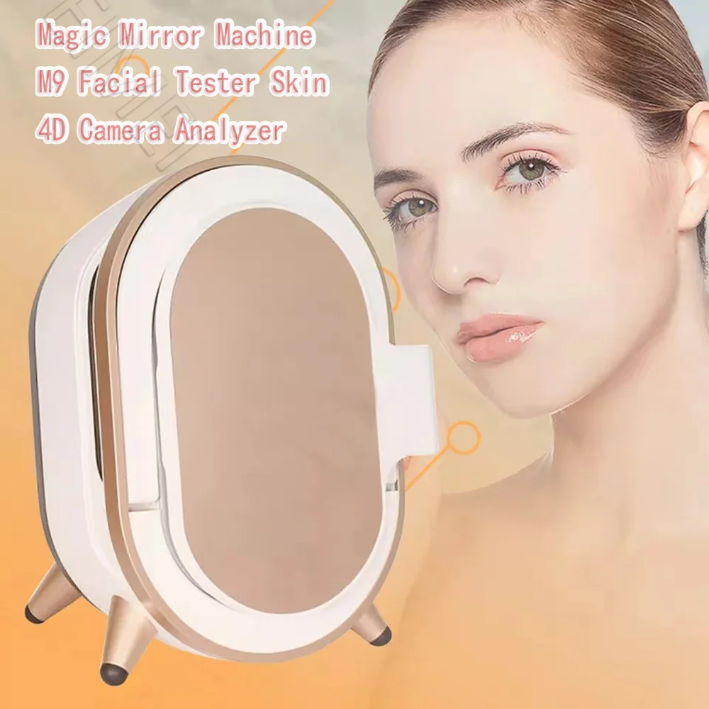 Sistema de Análisis de la piel Facial de Corea, máquina de espejo mágico M9, probador Facial, Analizador de cámara 4D para el cuidado de la piel, los mejores vendedores 2022