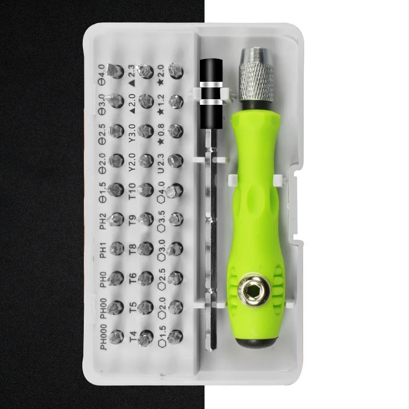 

32 In 1 Multifunctional Manual Screwdriver Kit For Mobile Phone Computer Electronic Repair Tool Set Product With Extension