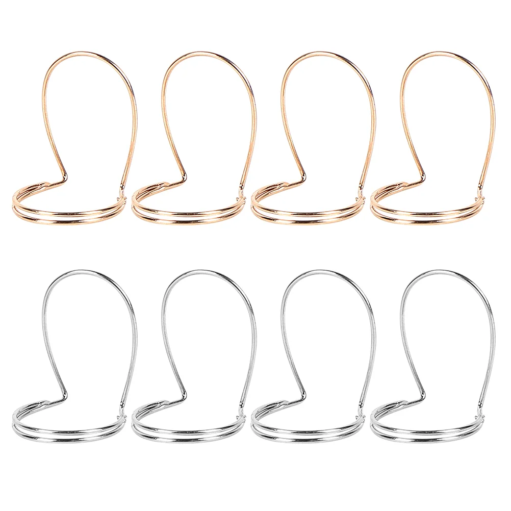 

8Pcs Simple Practical Bass Finger Picks Guitar Supply Picks Bass Plectrum