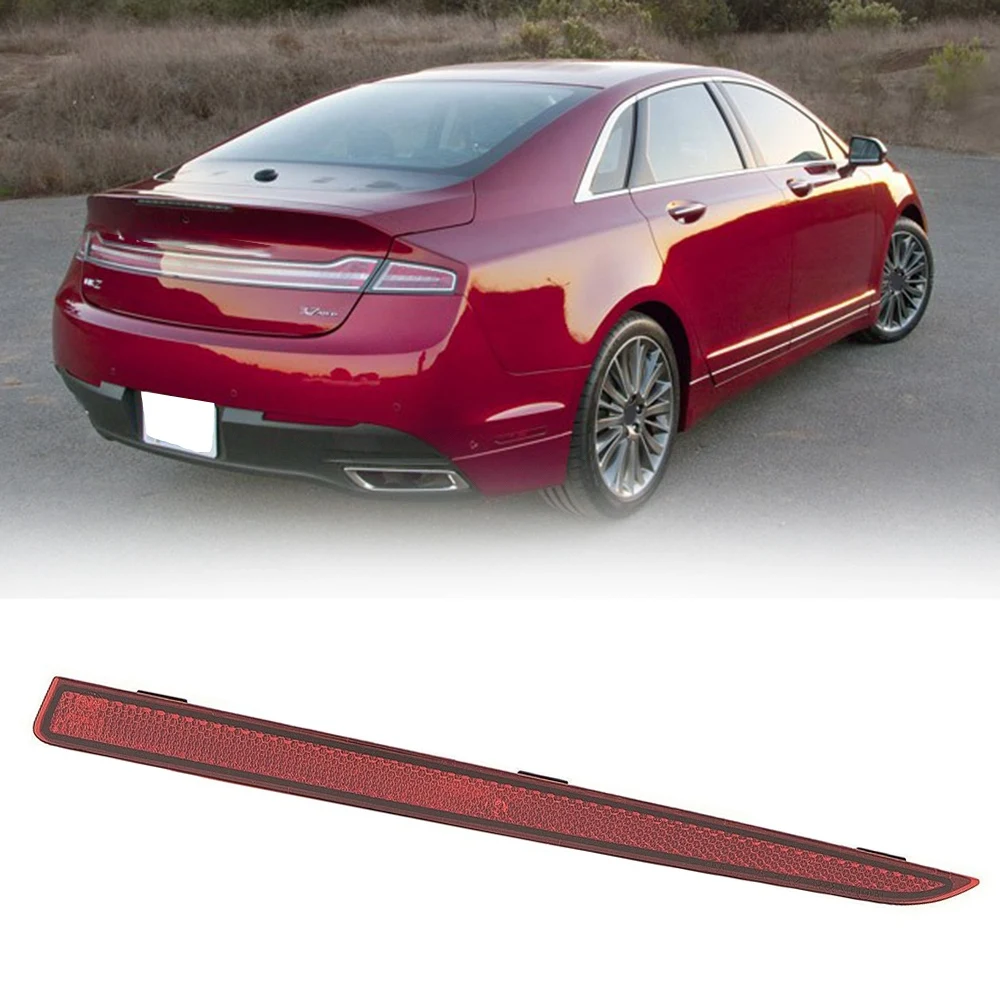 Накладка на задний бампер отражающая полоса светоотражающая крышка правая