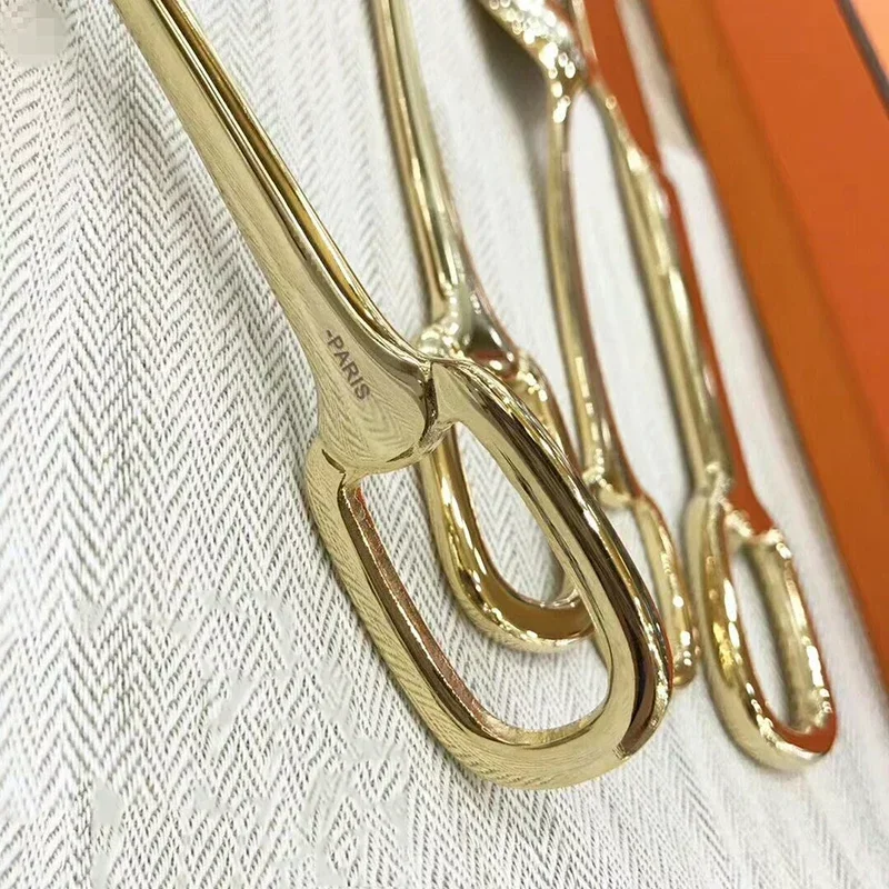 Новый роскошный H-вилка ложка нож набор из 4 предметов с коробкой посуда